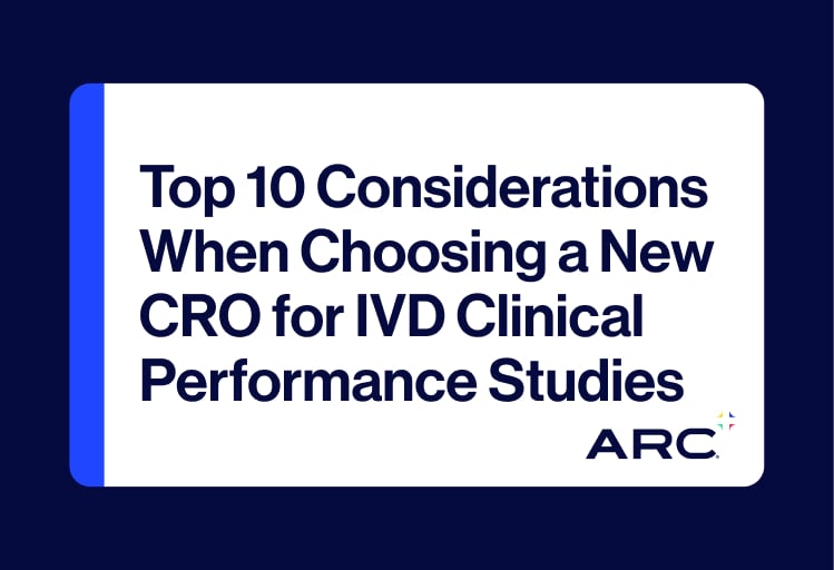 Webinar - Top 10 considerations when choosing a new CRO