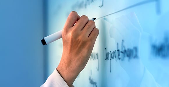 Scientist Conducting a Quality Audit Writing