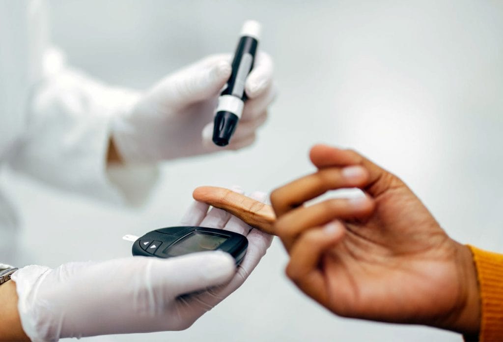 Diagnostics with patient