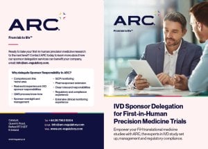 IVD clinical study sponsor delegation brochure