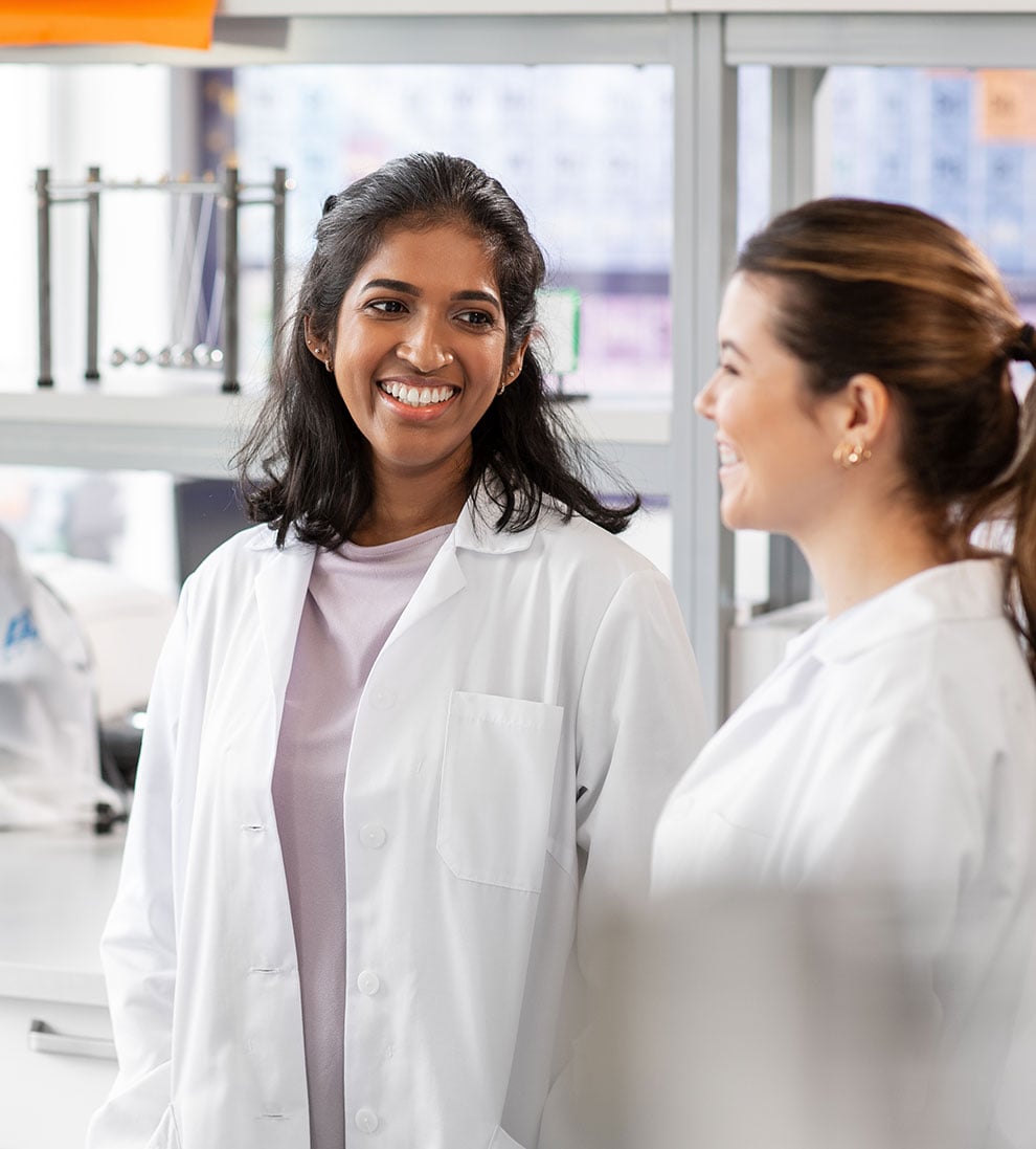 Scientist Discussing Clinical Studies