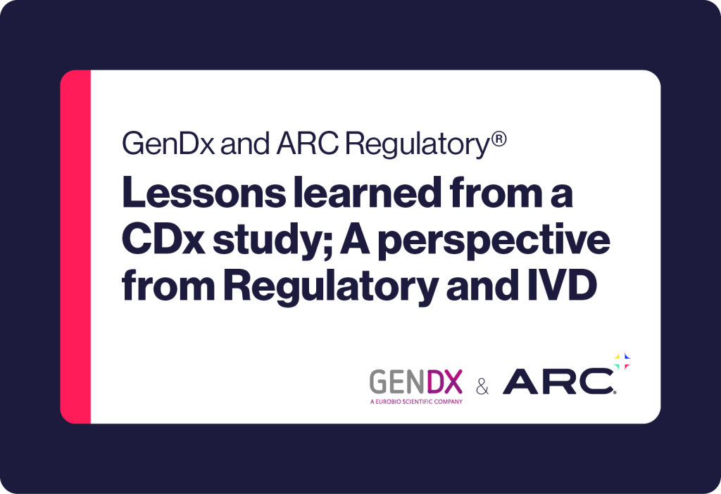 Lessons Learned from a CDx Study Webinar
