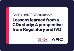 Lessons Learned from a CDx Study Webinar