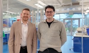 Alan McDaid, CFO and Benjamin Sloan R&D Scientist